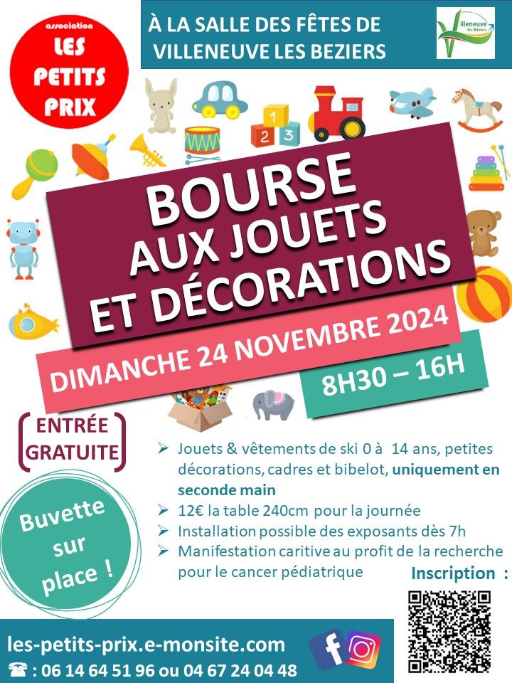 Affiche bourse aux jouets